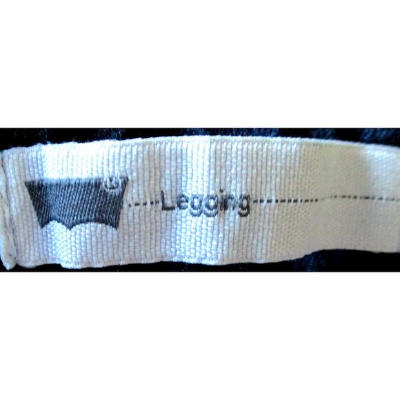 Levi's Women's Mid Rise Straight Leg Dark Wash Legging Blue Jeans Size 4M - Picture 7 of 9